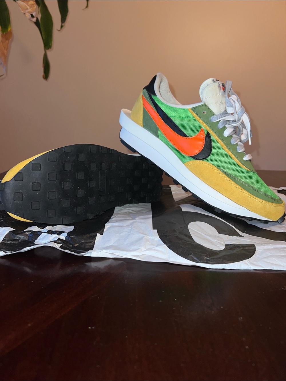 Nike LD Waffle Sacai Green Gusto
